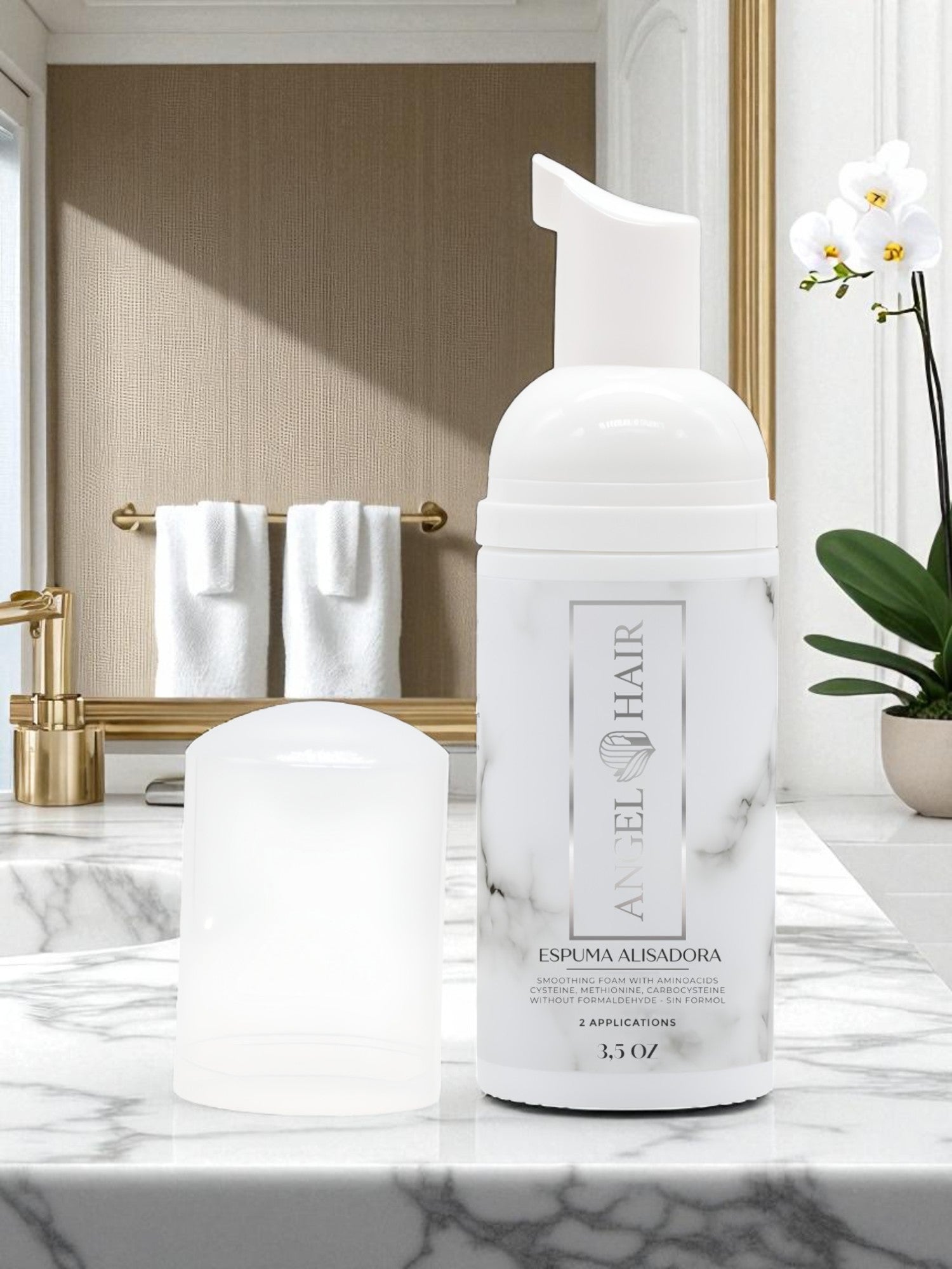 Amino Acid Hair Treatment Foam for Smoothing | Angel Hair